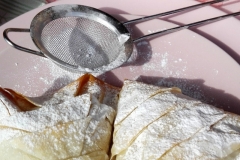 pita sa prah šećerom