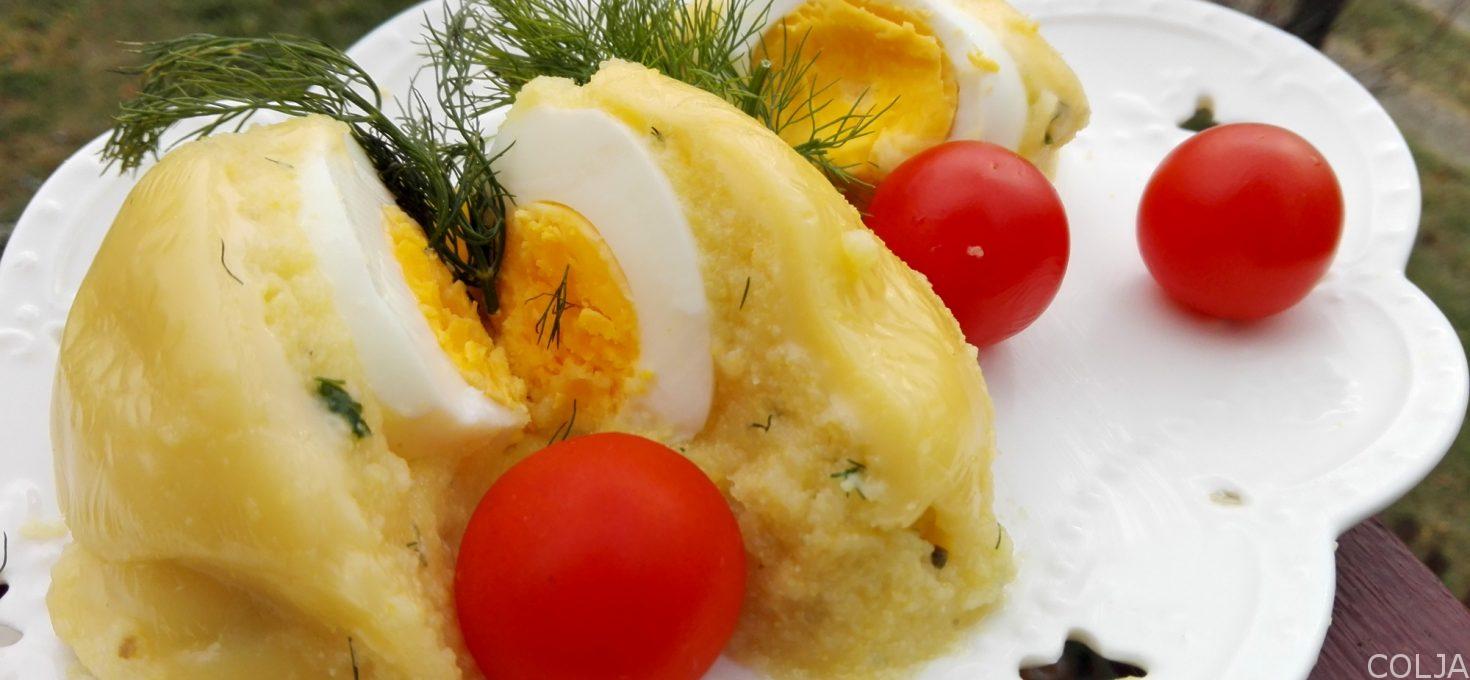 Palenta punjena jajima