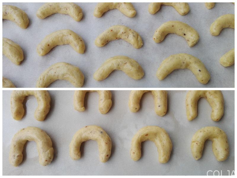 Kolaž kiflice sa cimetom