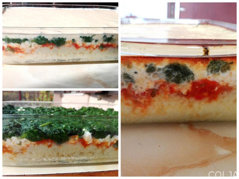 Kolaž pripreme musake