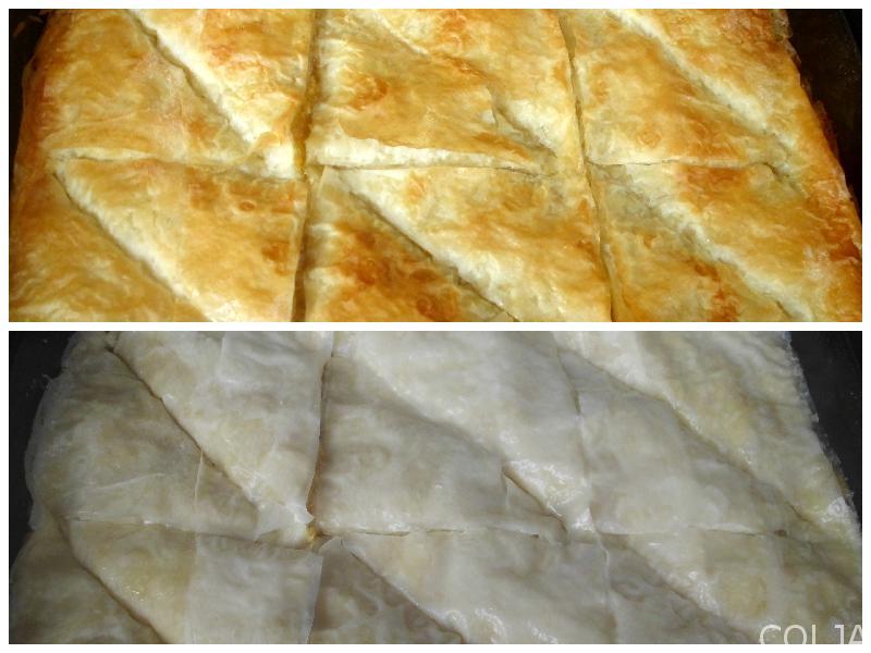 Kolaž pita sa jabukama i bundevom