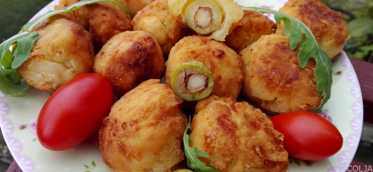 Kuglice sa punjenim maslinama