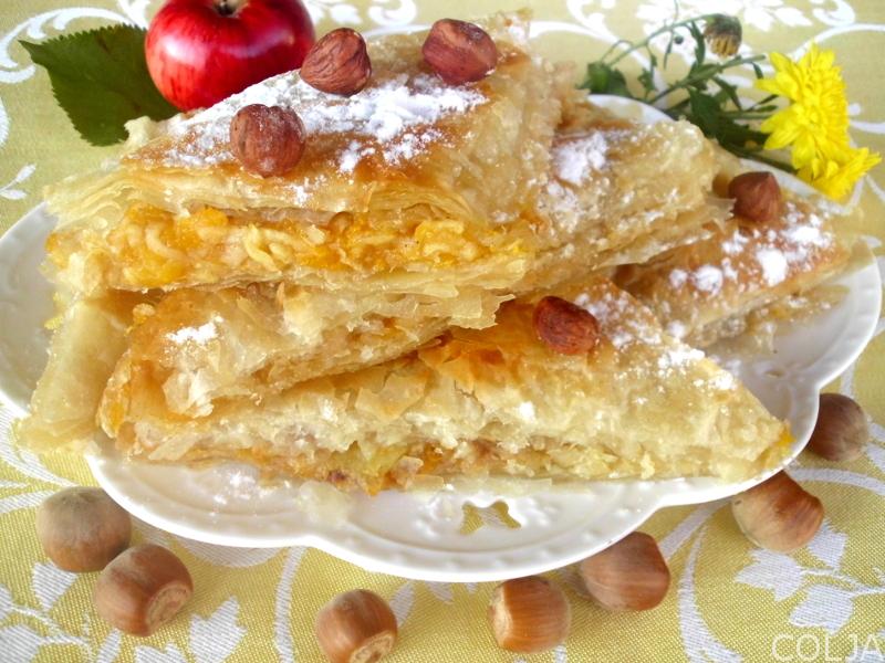 Pita sa jabukama i bundevom