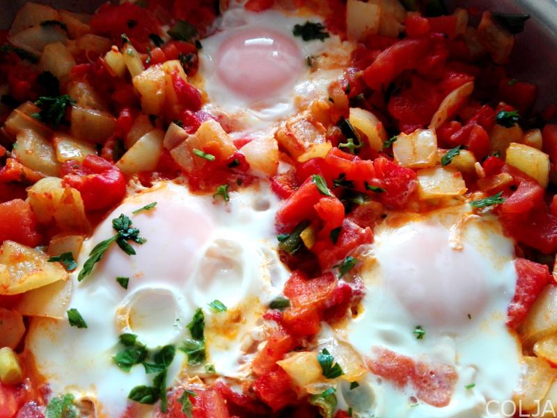 Menemen sa celim jajima