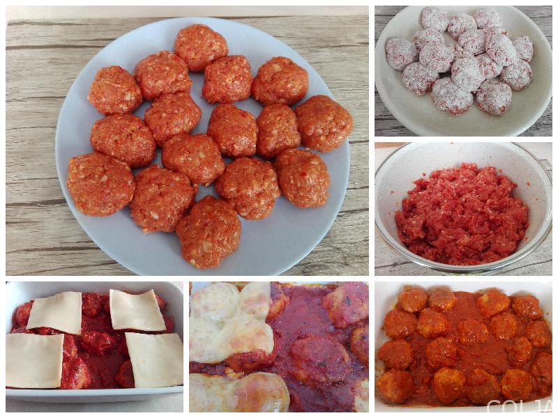 Kolaž pripreme ćufti