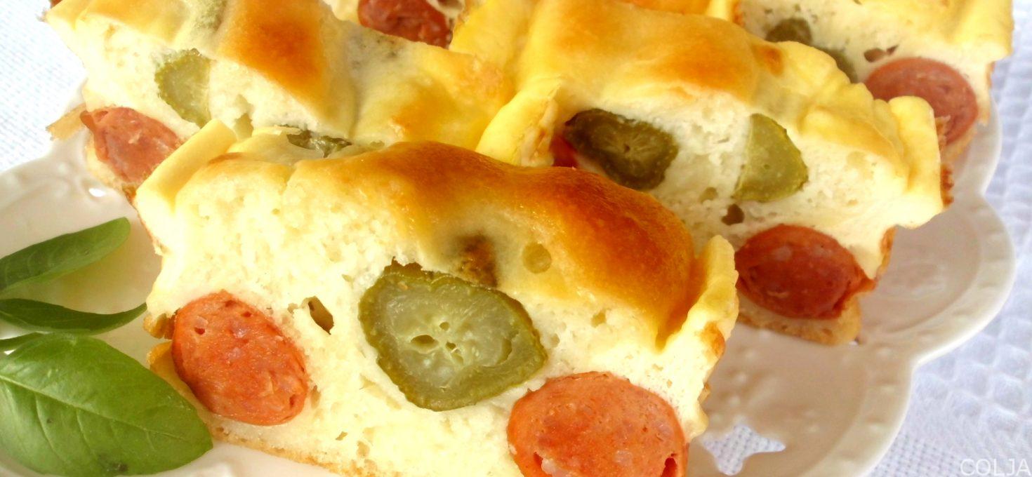 Pita sa roštilj kobasicama