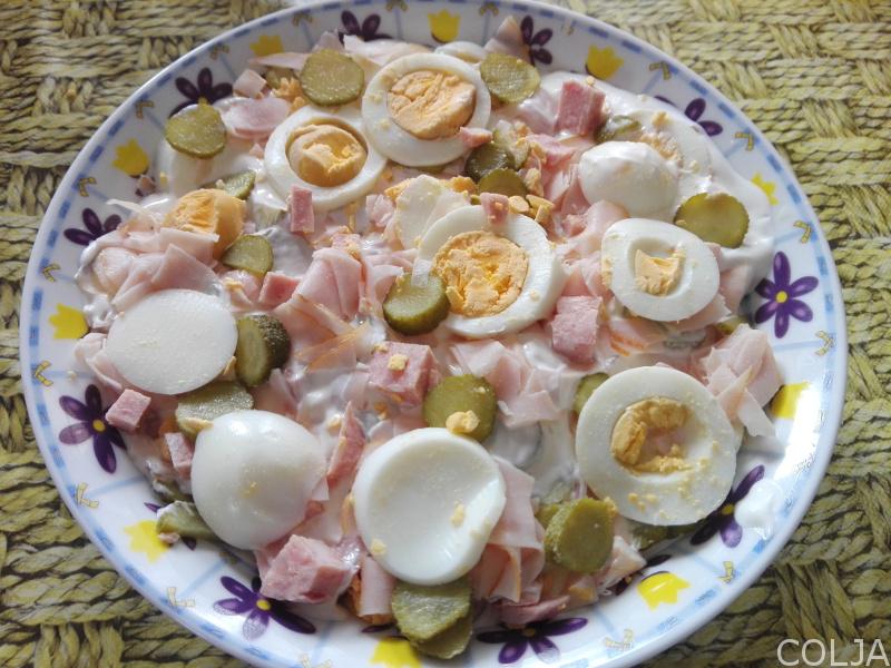 Svečana salata priprema
