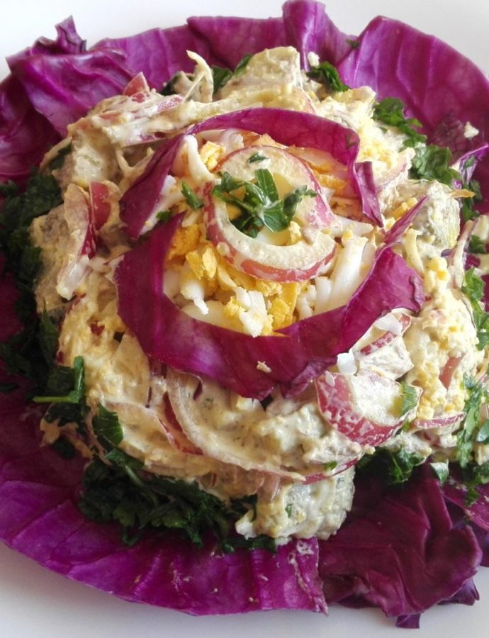 Juneća salata sa lukom