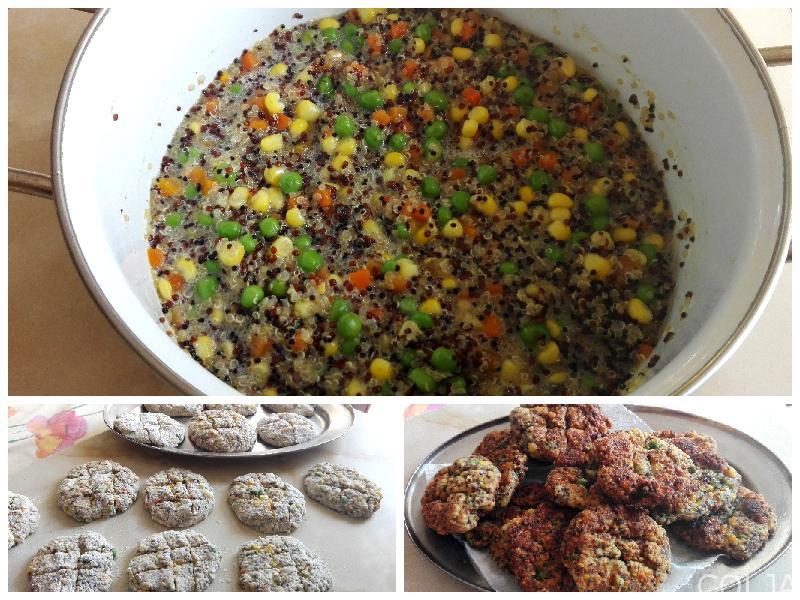 Kolaž pripreme kinoe