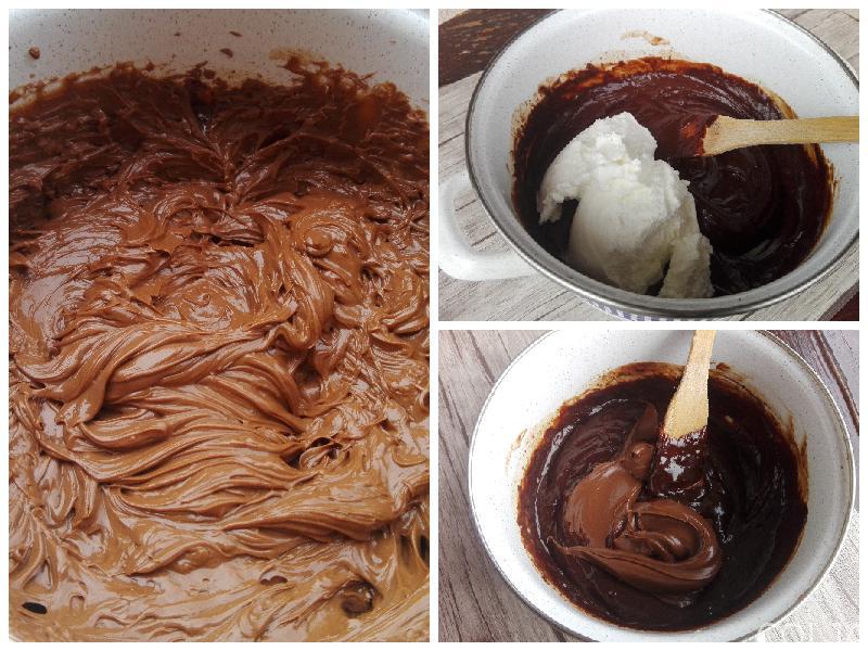 Kolaž čoko nutela štangle