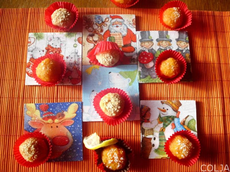 Kuglice sa šargarepom i jabukama