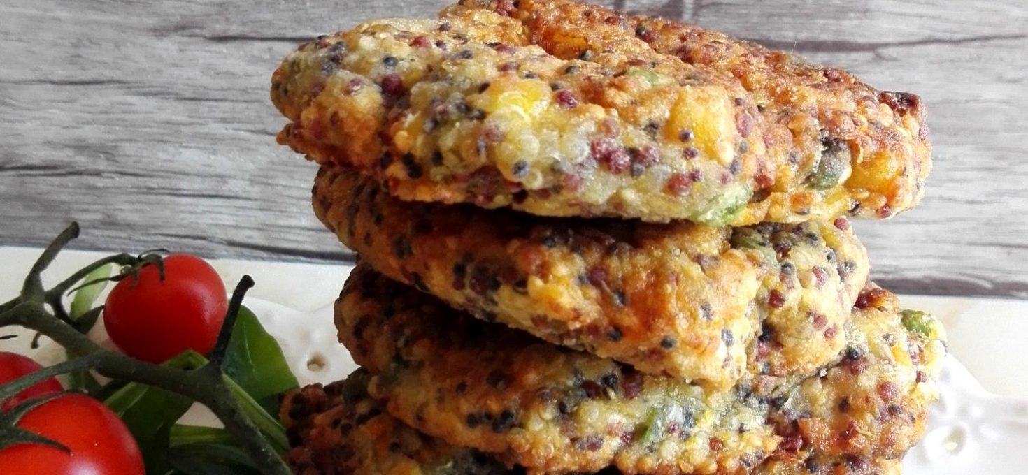 Pljeskavice od kinoe i povrća