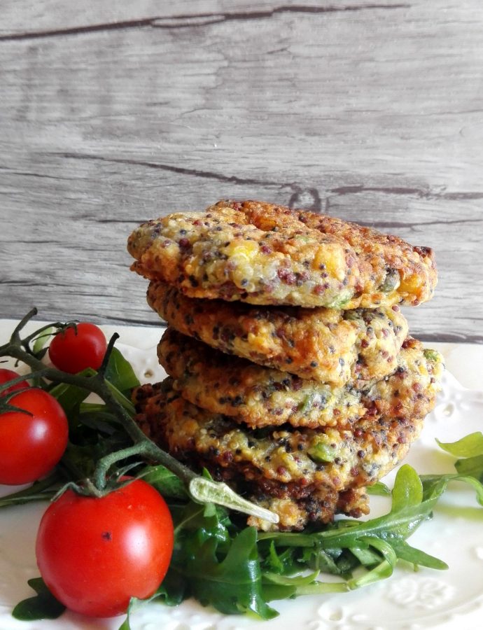 Pljeskavice od kinoe i povrća