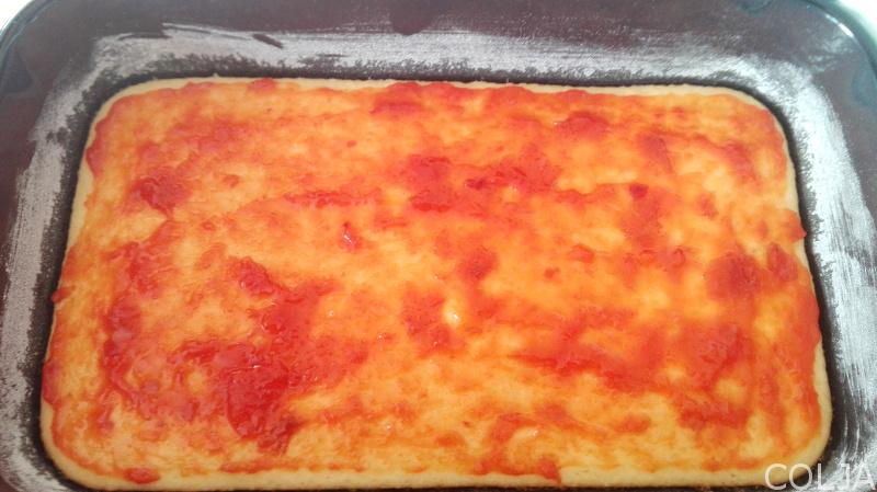 Kora premazana džemom