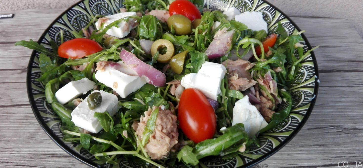 Salata sa tunjevinom i feta sirom