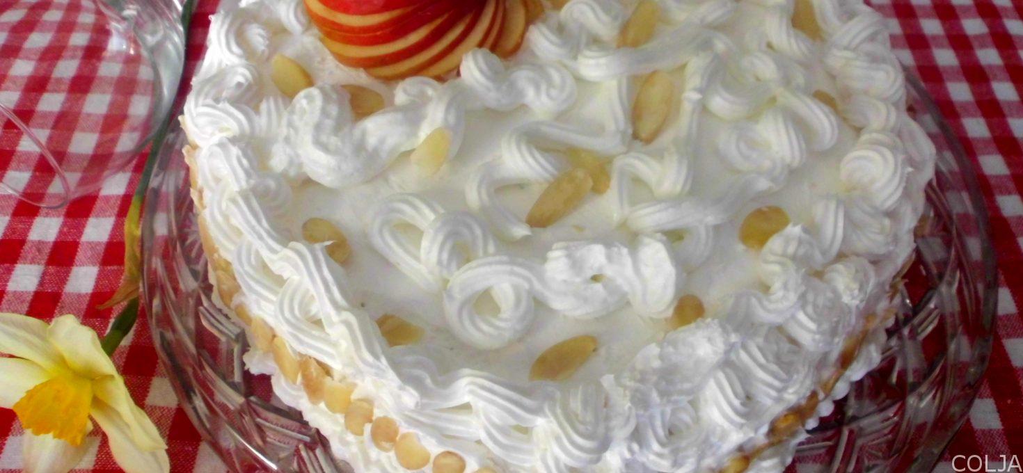 Torta sa jabukama i vinom