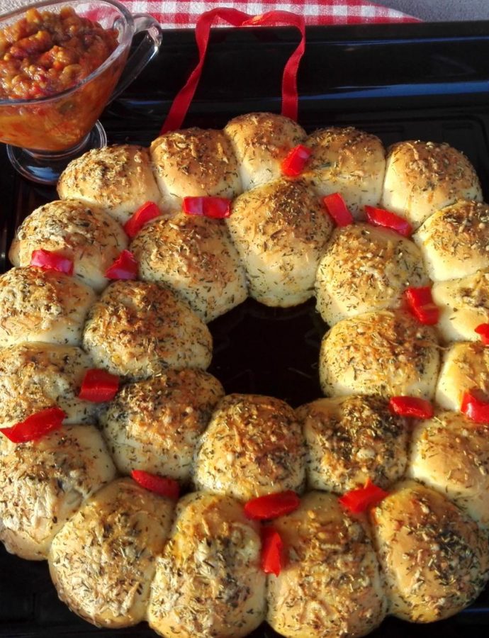 Venac sa sirom i začinima