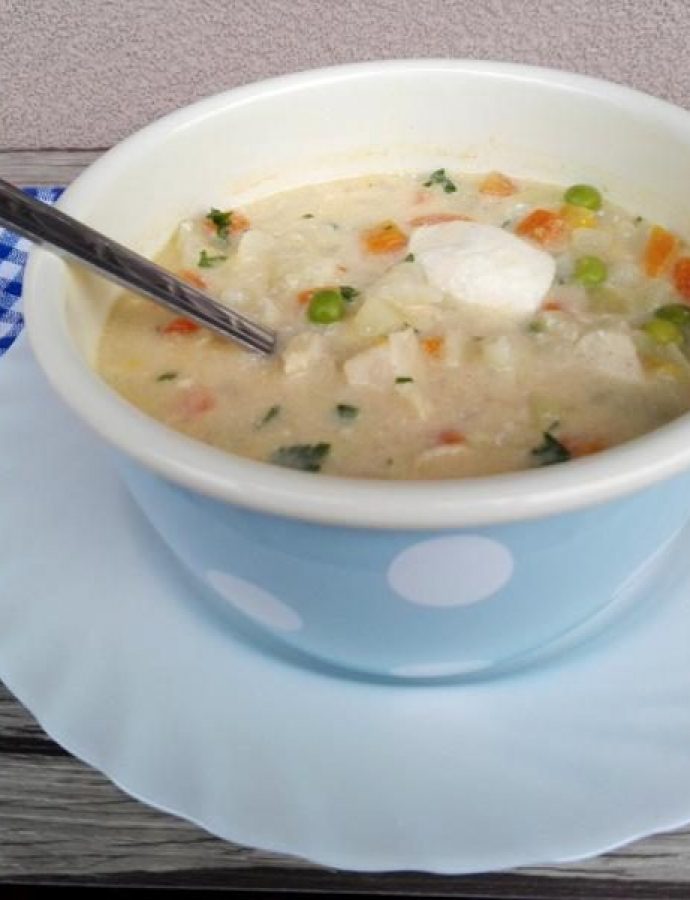 Čorba sa povrćem i piletinom