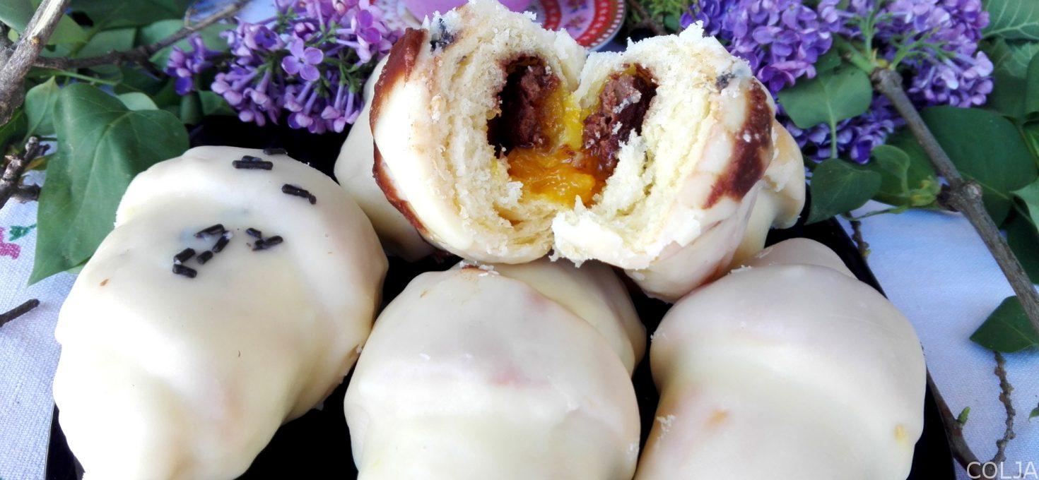 Kiflice sa belom čokoladom