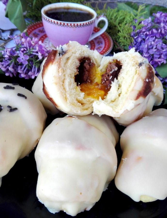 Kiflice sa belom čokoladom