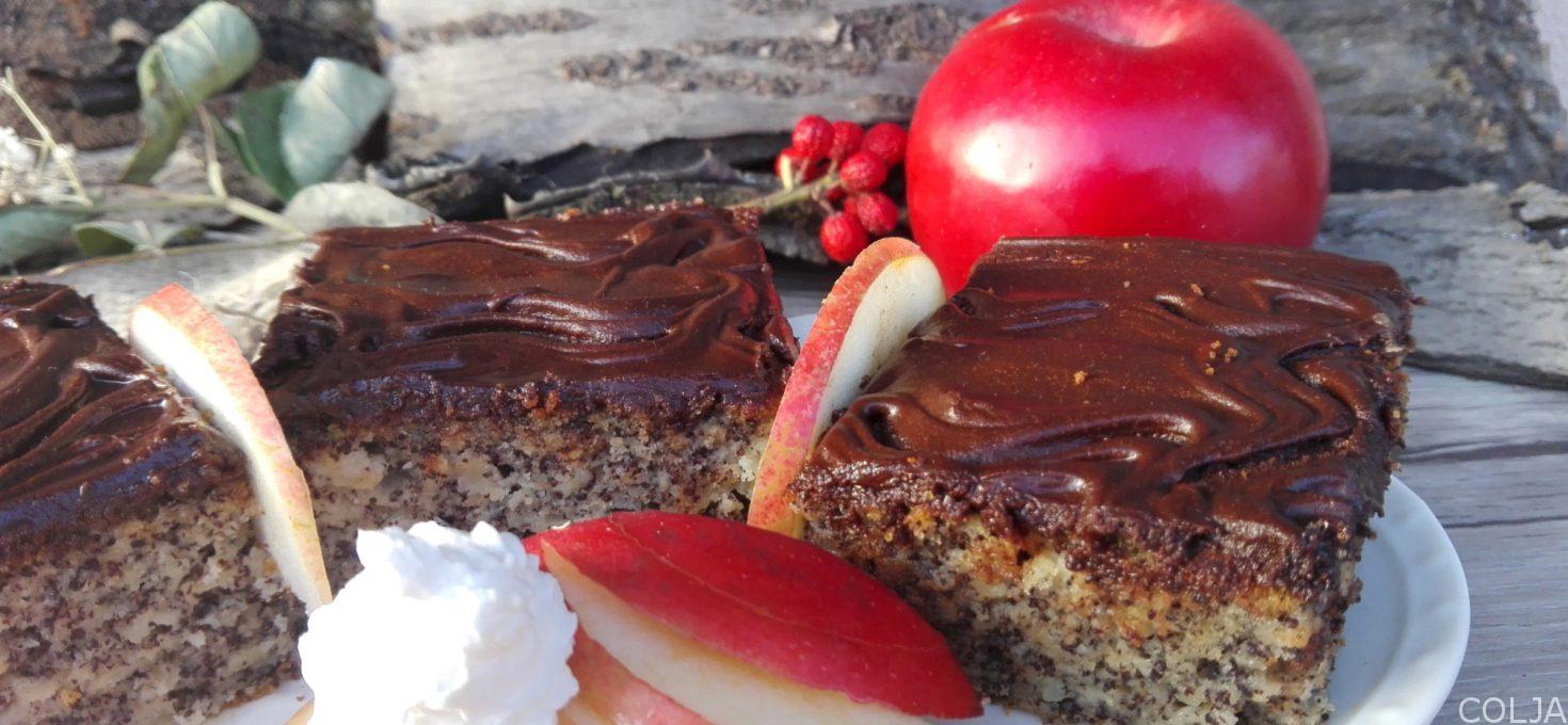 Kolač sa makom i jabukama