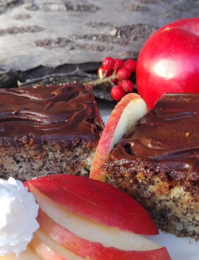 Kolač sa makom i jabukama