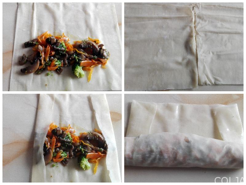 Kolaž filovanje i rolanje