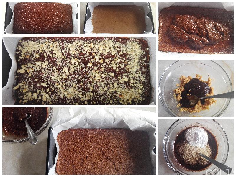 Kolaž posni zimski kolač