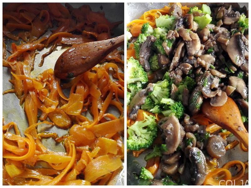 Kolaž pripreme rolnica