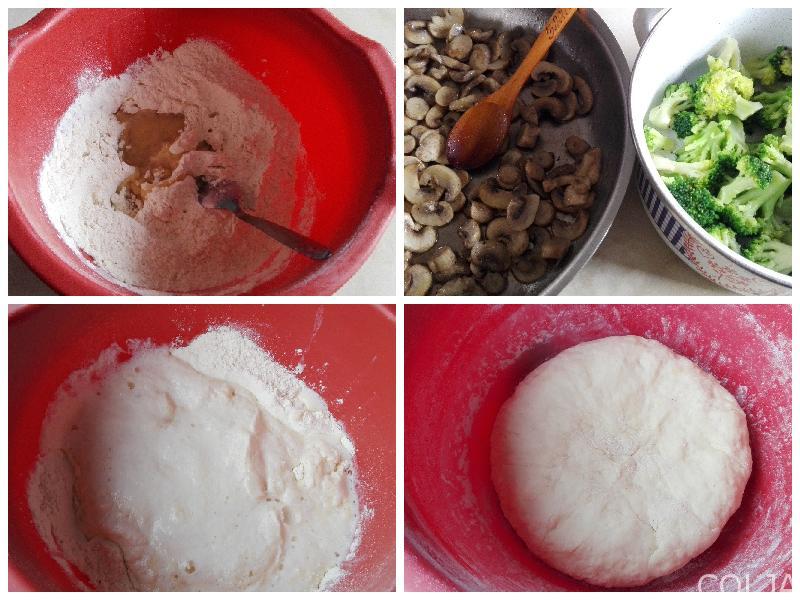 Kolaž testo za picu