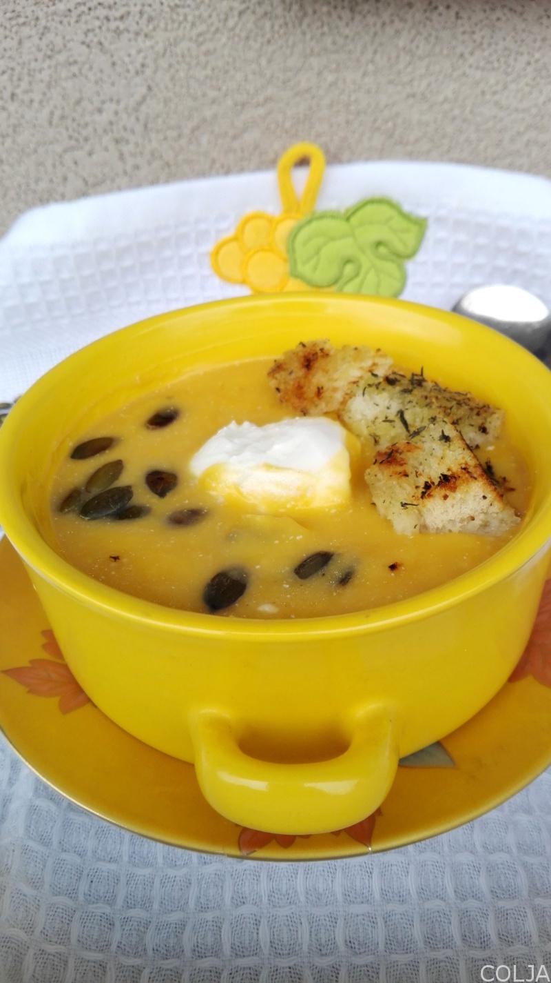 Krem čorba od karfiola i bundeve