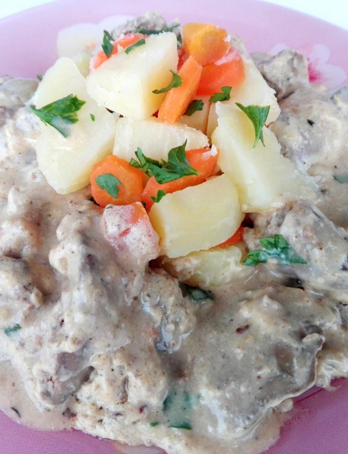 Pileća džigerica sa vinom