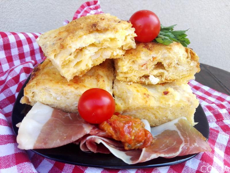 Projara u korama za pitu