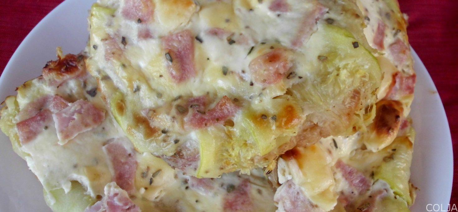 Punjeni venac od tikvica