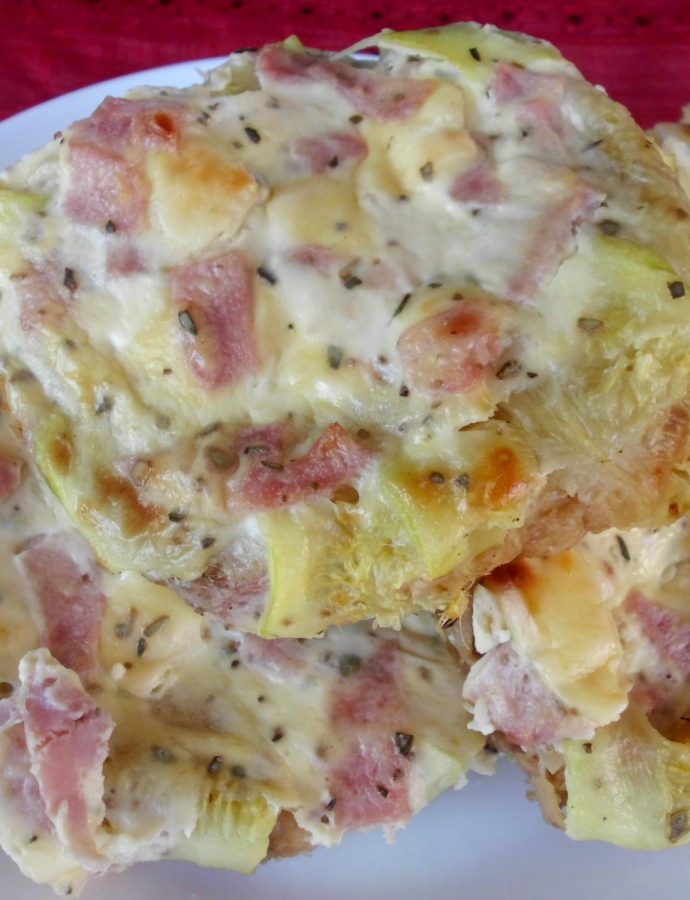 Punjeni venac od tikvica