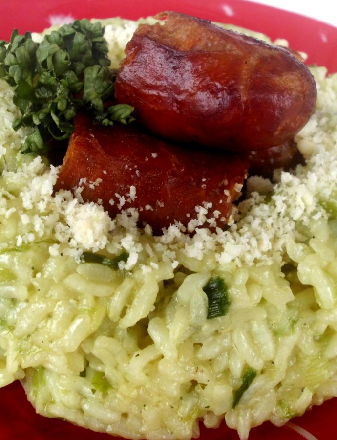 Rižoto sa prazilukom i kobasicama