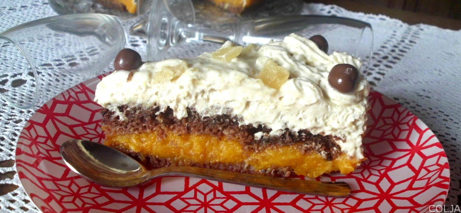 Torta sa bundevom i ananasom