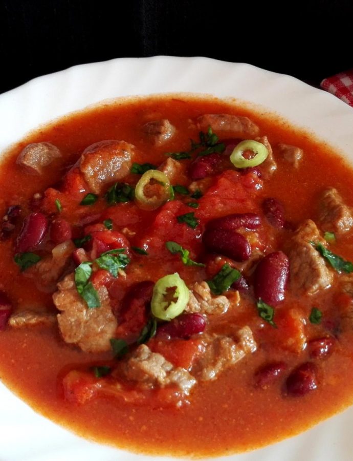 Junetina sa crvenim pasuljem