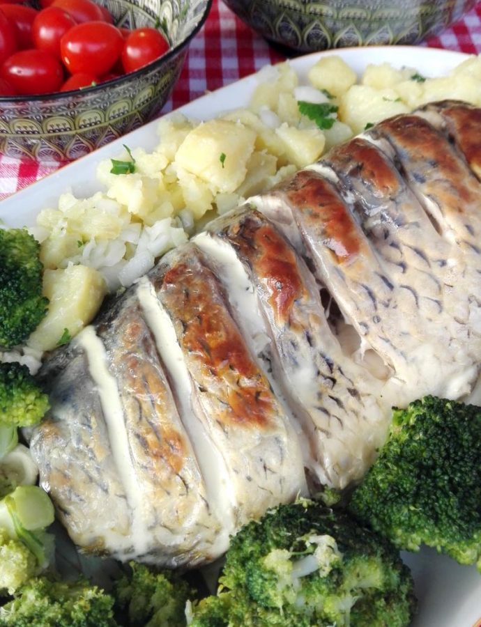 Pečen šaran sa prelivom