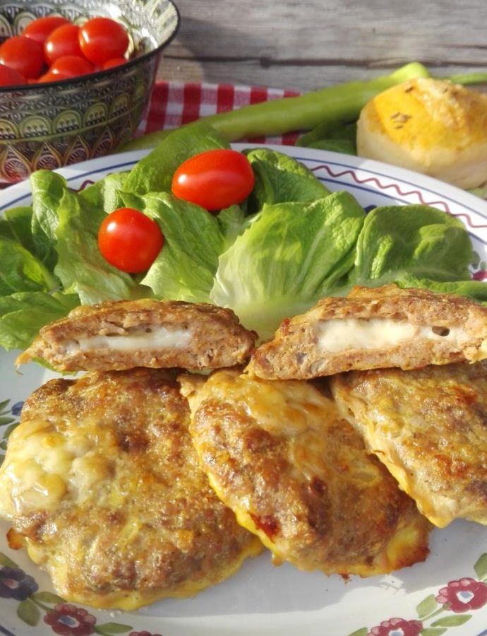 Punjene faširane šnicle iz rerne