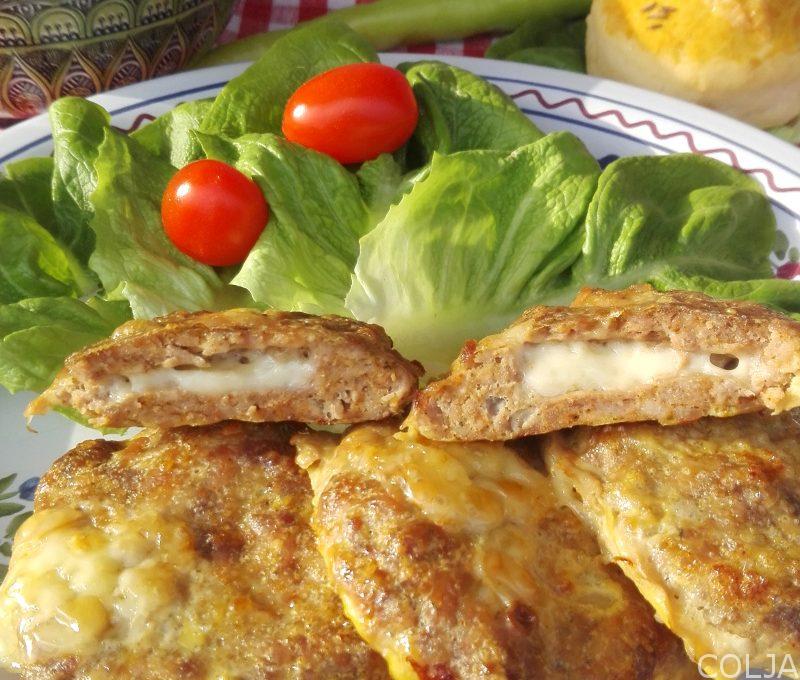 Punjene faširane šnicle iz rerne