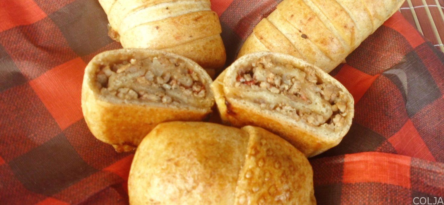 Punjena burenca i žirevi