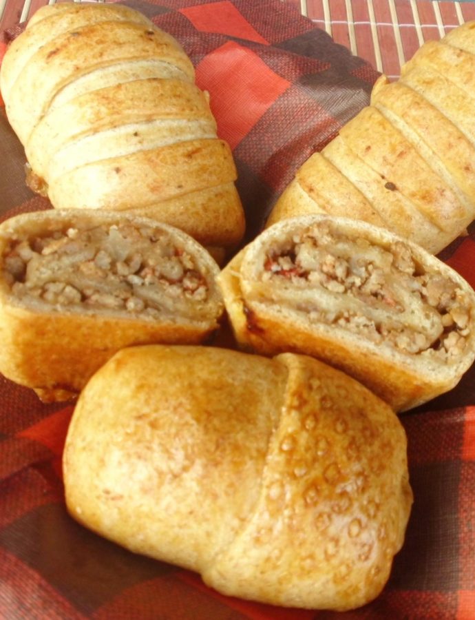 Punjena burenca i žirevi