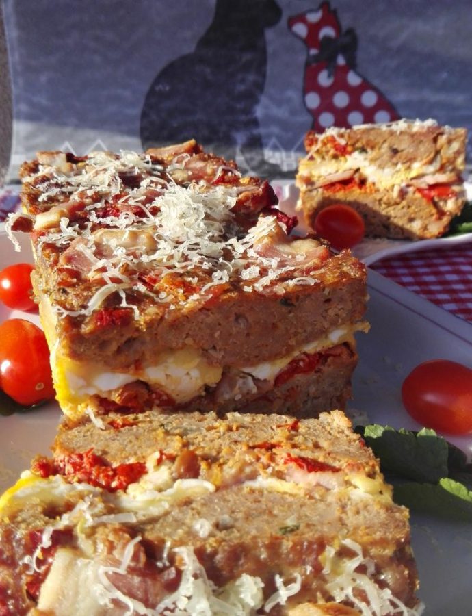 Punjena vekna od mlevenog mesa