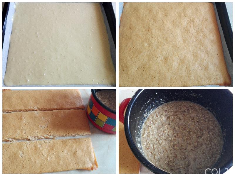 Kolaž posna torta sa žitom