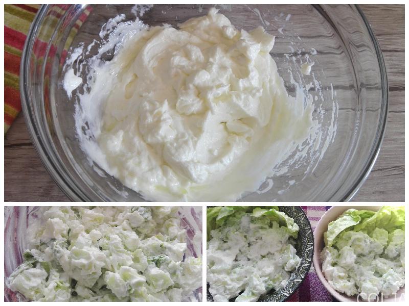 Kolaž priprema faraonove salate