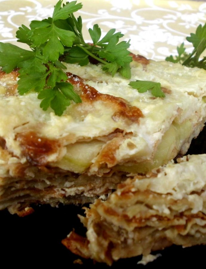 Musaka od povrća, mesa i sira