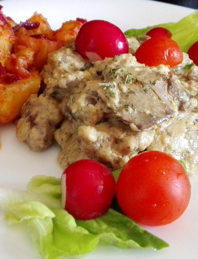 Pileća džigerica sa krompirom