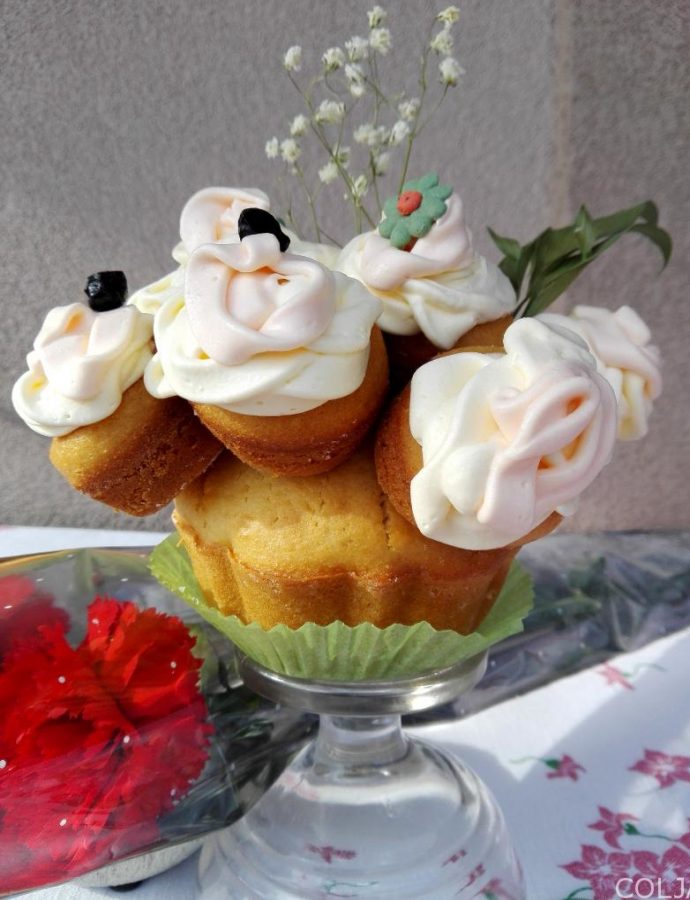 Slatki buketi od mafina