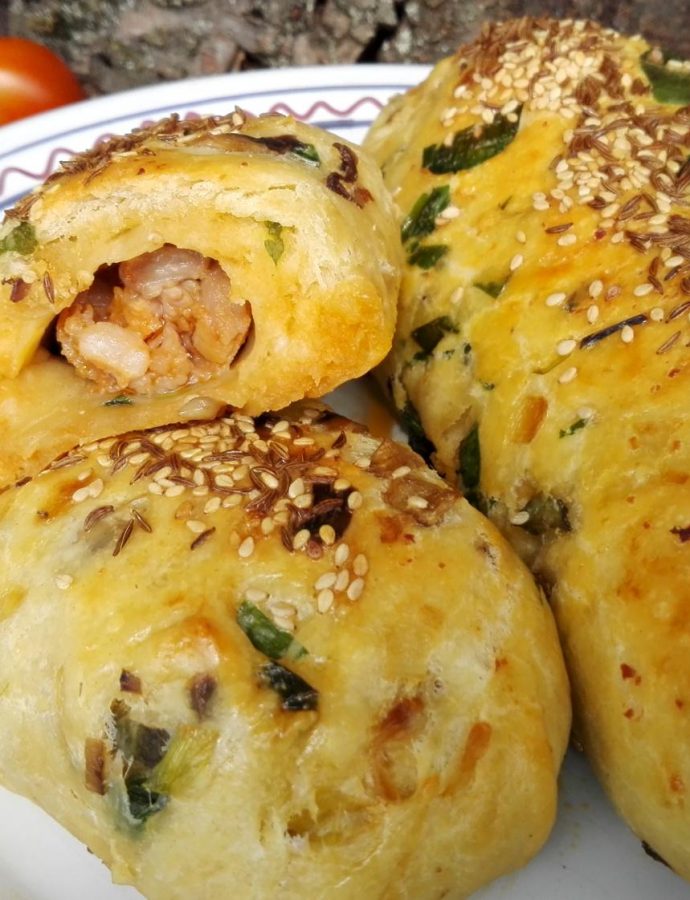 Kobasice u testu sa nadevom